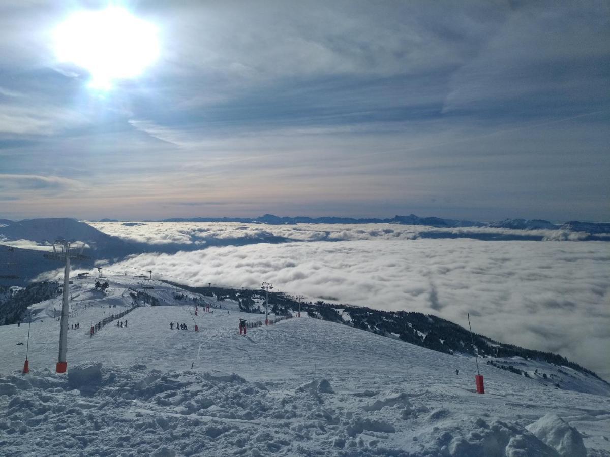 Le Recoin D'Eaubonne, Charmant 2 Pieces Pieds Des Pistes 4 Pers Les Balcons De Recoin Chamrousse Exteriör bild