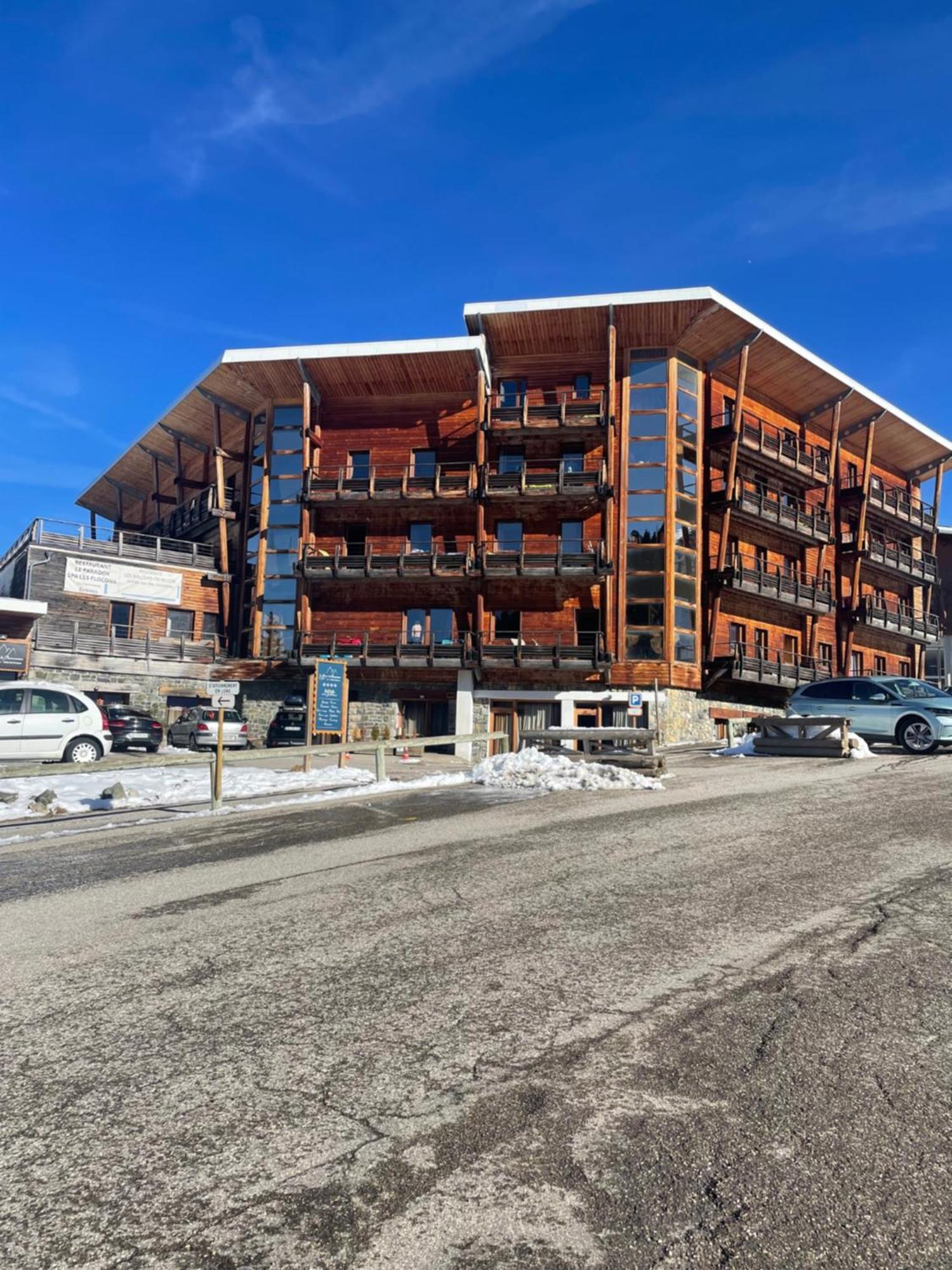 Le Recoin D'Eaubonne, Charmant 2 Pieces Pieds Des Pistes 4 Pers Les Balcons De Recoin Chamrousse Exteriör bild